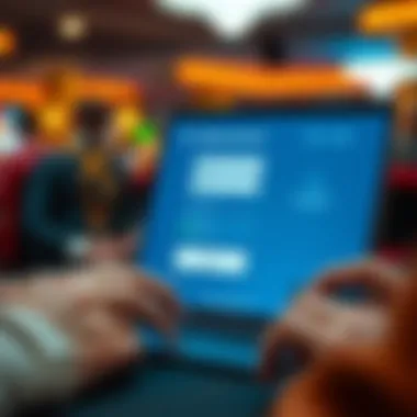 A secure account creation process for online poker