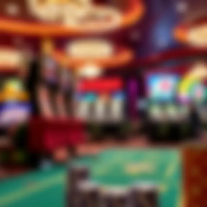 Visual representation of various casino promotions and rewards