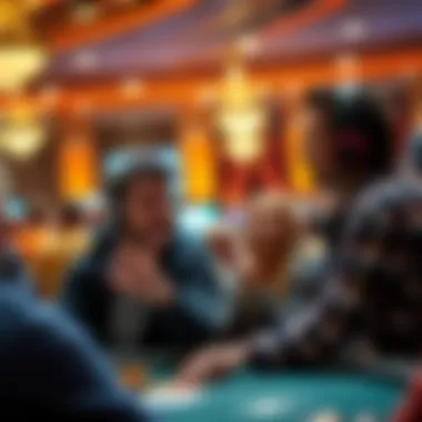 A Twitch streamer engaging with an enthusiastic audience