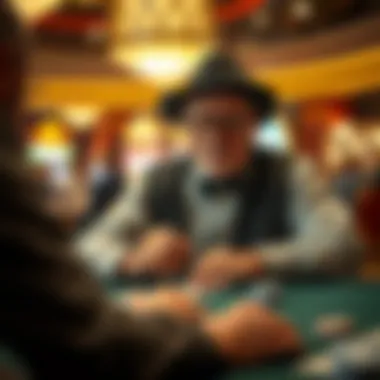 Illustration of gambling strategies inspired by Whiskey Pete