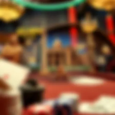 A collage showcasing various global gambling cultures