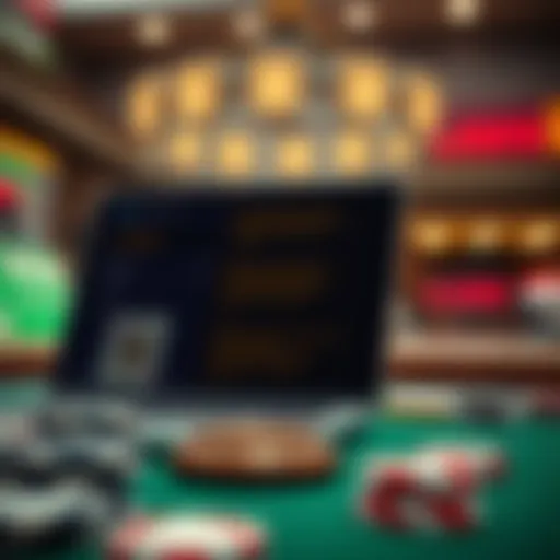 Symbolizing online gambling legality