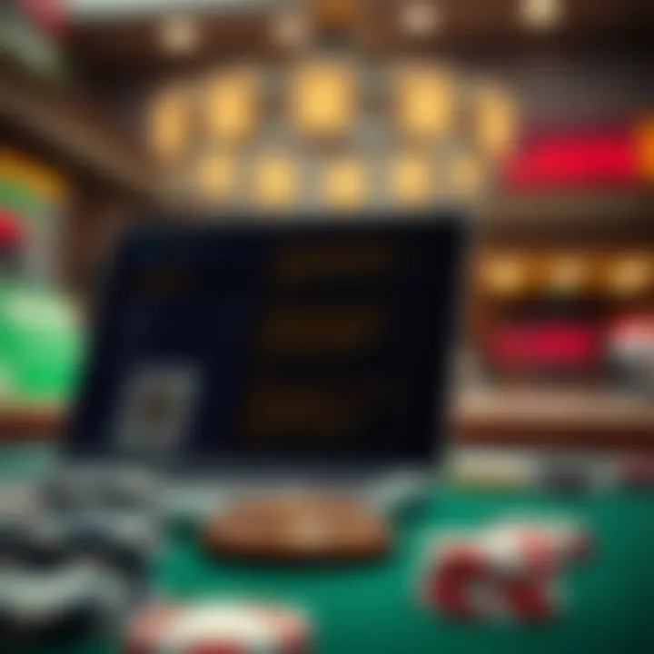 Symbolizing online gambling legality