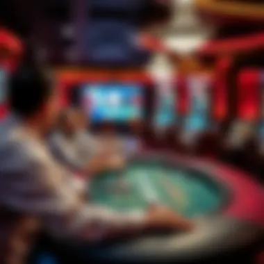 Exciting Live Dealer Experience Exciting live dealer game setup enhancing player engagement