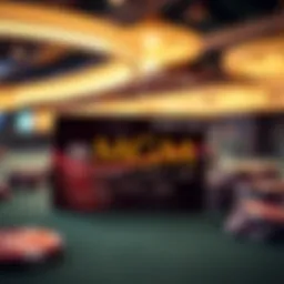 MGM credit card showcasing its sleek design