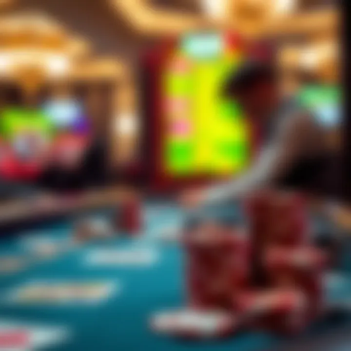 Visual representation of no deposit bonuses in gambling