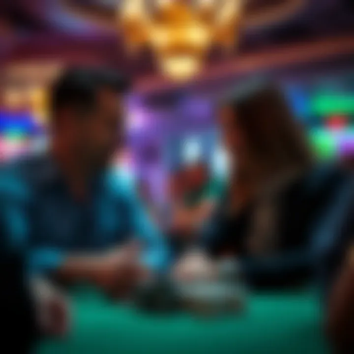 Emotional Connections An emotional moment depicting the impact of sudden wealth on relationships