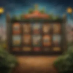 Exciting game screen of Wizard of Oz slots