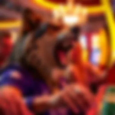 Jackpot celebration at Wolf Slots Casino